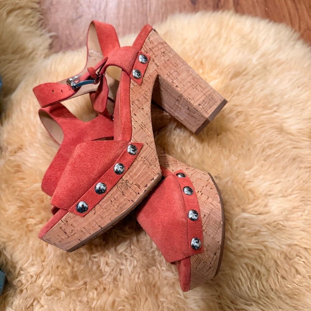 Michael Kors coral summer sandal heel - Picture 8 of 9